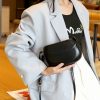 Candy Color Cute Shell Bag Ins Fashion Saddle Bags Women Shoulder Messenger Bag