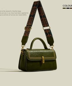 Advanced Texture Retro Messenger Bag For Women