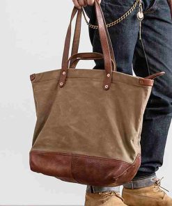 Men's Tote Bag Designer Co-branded
