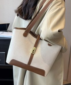 Large Capacity Women's Tote Bag Retro